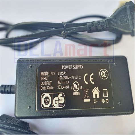 Jual Adaptor Dc Volt A Power Supply V Ampere Psu Running Text Jws