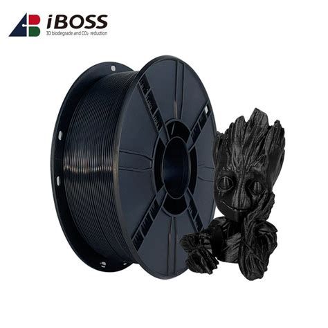 Iboss Black Professional D Printer Filament Toughness Enhanced Pla