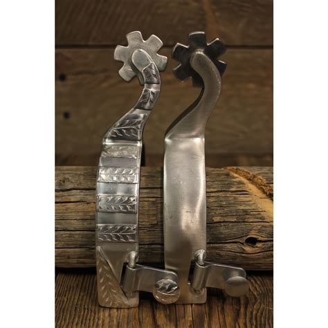 All Around Cowboy Stainless Spurs Custom Cowboy Shop