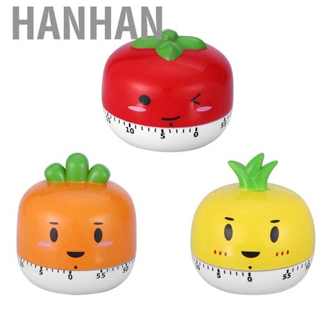 Hanhan Kitchen Timer Tomato Cooking With Alarm Clock Time Reminder