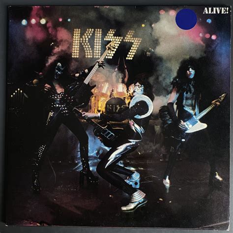 Kiss Alive EX ВИНТАЖ 1980 1975 2LP Виниловая пластинка купить