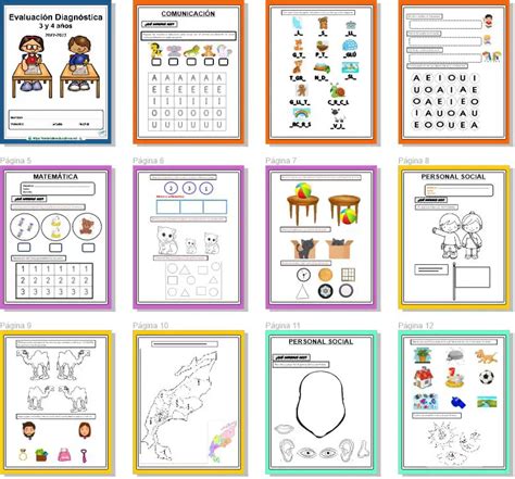 Evaluaciones Diagn Stica A Os Materiales Educativos