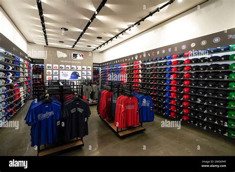 Mlb Nyc Flagship Retail Store Rockefeller Center New York City Usa