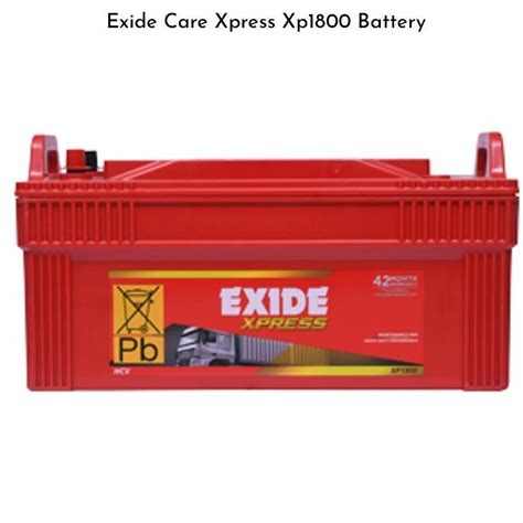 Exide Xpress XP1800 Heavy Vehicle Battery 80 Ah At Rs 19779 In Navi Mumbai