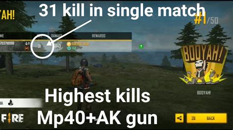 Highest Kills In Free Fire 31 Kills Single Match Highest Kills In