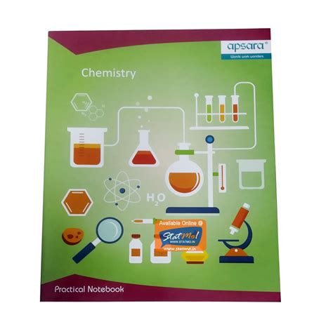 Apsara Practical Notebook Chemistry 108 Pages The Largest Online Stationery Store