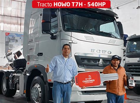 Tracto HOWO T7H 540 HP Products CAMIONES CHINOS PERU S A C