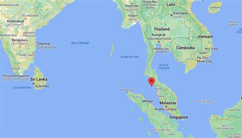 Koh Lipe In Thailand Map Gillie Donnamarie