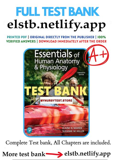 Solution Test Bank For Essentials Of Human Anatomy And Physiology 13th