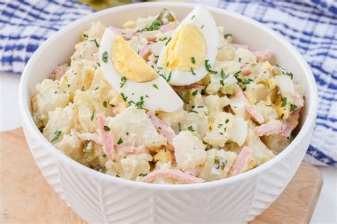 Creamy German Potato Salad Kartoffelsalat Recipes From Europe