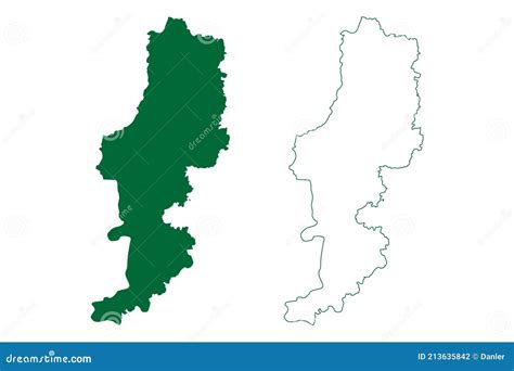 Durg District Chhattisgarh State, Division, Republic Of India Map ...