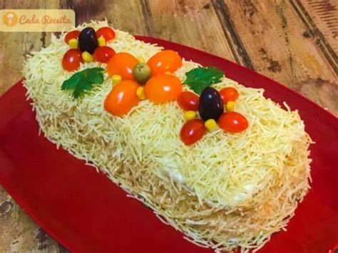 Torta De Pão De Forma Gelada Com Frango Cada Receita