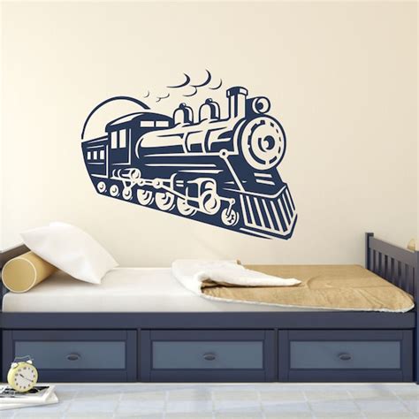 Train Wall Decal - Etsy