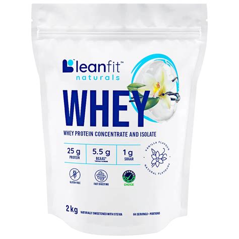 Leanfit Naturals Whey Protein Concentrate And Isolate C