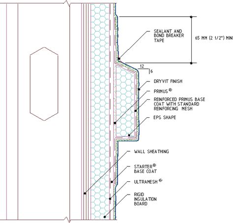 Dryvit Systems Canada Ultralation Cad Detail