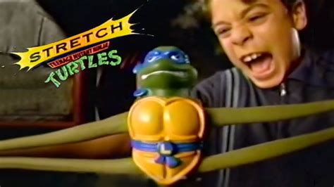 Teenage Mutant Ninja Turtles Stretch Toy Commercial 1996 Youtube