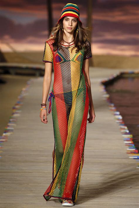 Tommy Hilfiger Shows A Caribbean Inspired Collection At NYFW