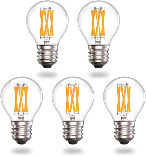 Bonlux E27 Screw Bulb Dimmable 6w E27 G45 Golf Ball Led Filament Light