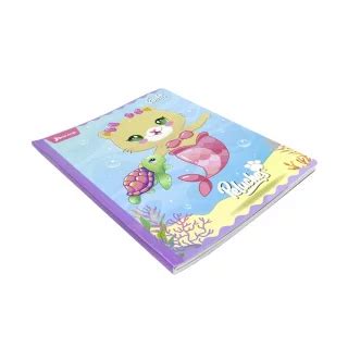 Cuaderno Cosido 50 Hojas Linea Corriente Peluches Fantasy Sirena