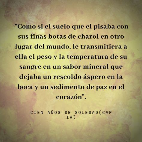 Frases de Cien años de soledad.