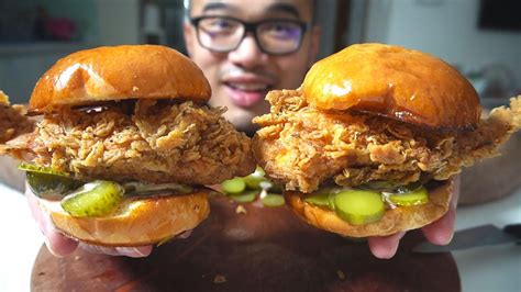 Original Spicy Pickled Fried Chicken Sandwich Recipe Youtube