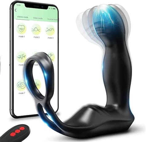 Amazon De 5 IN 1 Analvibratoren Mit Penisring Prostata Stimulation