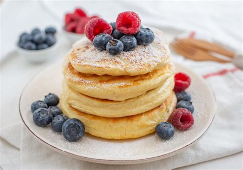 Puszyste pancakes śniadaniowe DoradcaSmaku pl