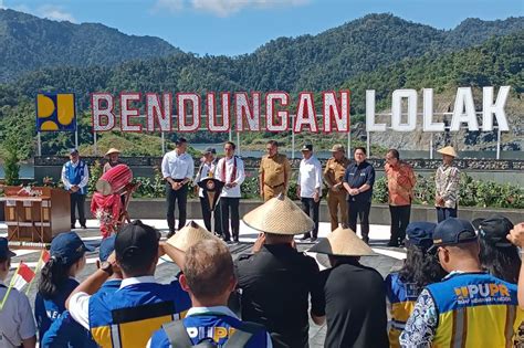 Kementerian PUPR Masyarakat Nikmati Multimanfaat Bendungan Lolak