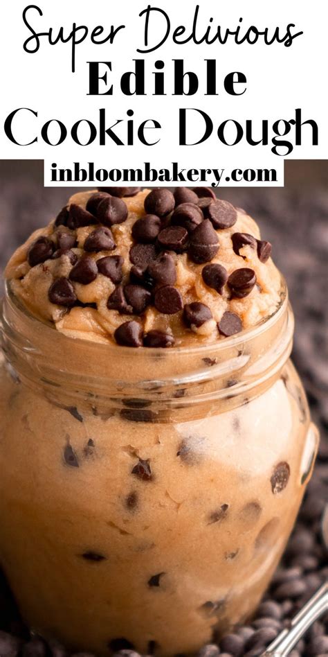 Edible Cookie Dough For One Recipe Simple Cookie Dough Recipe