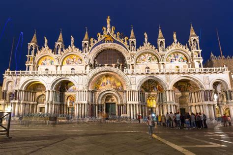 Venice Italy October 24 2019 Amazing Architecture Of Saint Mark