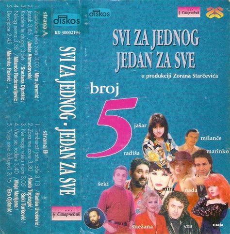 Svi Za Jednog Jedan Za Sve Broj Cassette Discogs