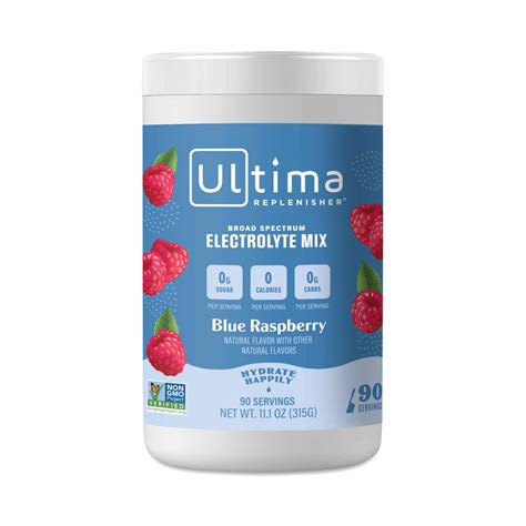 Ultima Replenisher Electrolyte Hydration Powder, Blue, 44% OFF