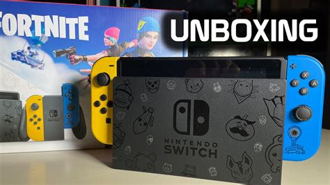 Fortnite Special Edition Nintendo Switch | Unboxing – Nintendo Wire