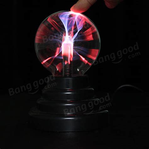 USB Plasma Ball Sphere Lightning Light Magic Crystal Lamp Globe Laptop