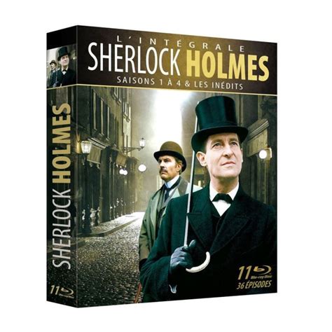 Blu Ray Coffret Sherlock Holmes Saisons Cdiscount Dvd