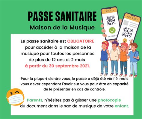 Passe Sanitaire Obligatoire Tintamarre Et Harmonie