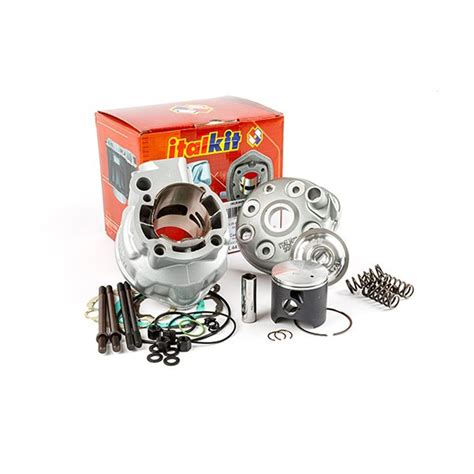 Kit Haut Moteur 94cc AM6 Italkit Racing Alu 52mm Course 44mm Axe 14mm