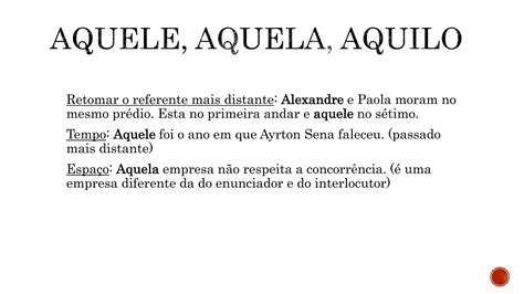 Da Quele Ou Daquele - Pronomes demonstrativos - este, esse e aquele | PPTX