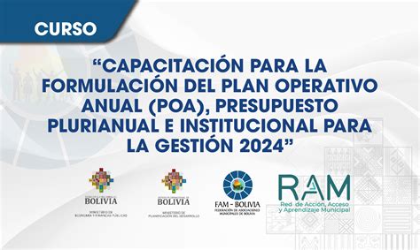 FORMULACIÓN DEL PLAN OPERATIVO ANUAL POA PRESUPUESTO PLURIANUAL E