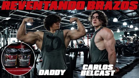 COMO HACER CRECER TUS BRAZOS CON CARLOS BELCAST Y DADDY AIOLI RUTINA