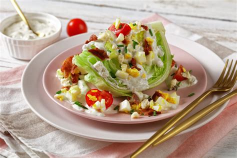 Iceberg Wedge Salad with Homemade Ranch Dressing | Summer Meals ...