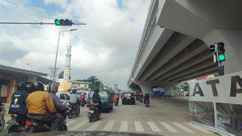 Fly Over Sekip Ujung Palembang Selesai Pemprov Sumsel Tinggal Tunggu