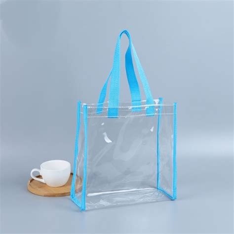 Clear Pvc Tote Bag Handbag Shopping Bag T Bag Transparent Pvc