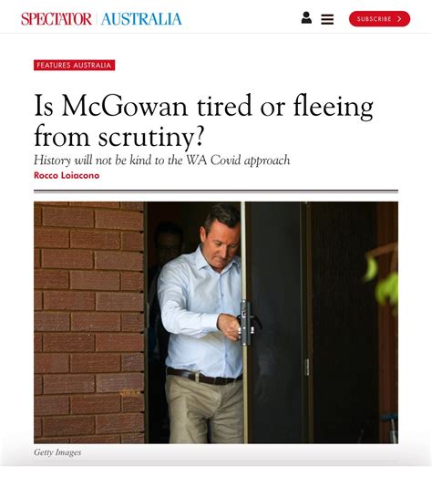 Mark Rowley on Twitter: "Is McGowan tired or fleeing from scrutiny? The ...