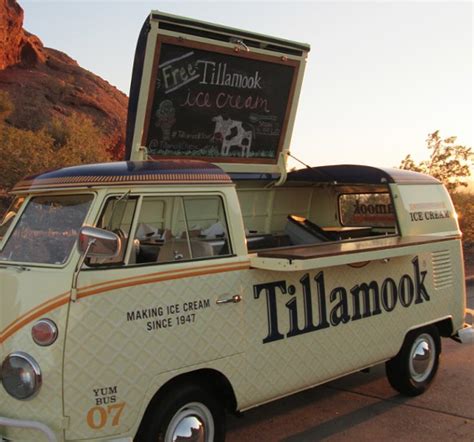 Los Angeles Ca Tillamook Truck Rolls Into Town With Free Ice Cream