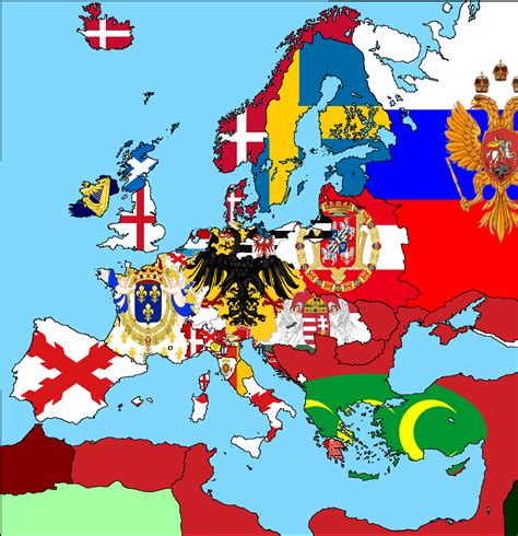 Blank Map Of Europe 1700 - Map