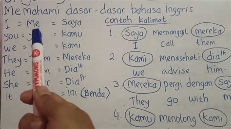 Belajar Bahasa Inggris Mudah Untuk Pemula Youtube