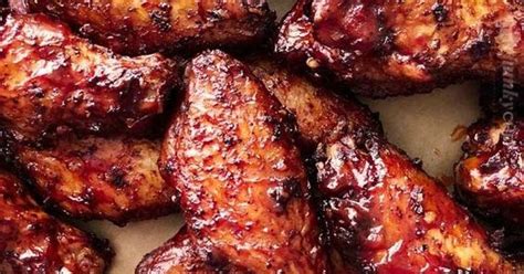 Bourbon Bbq Smoked Chicken Wings Recipe Mama