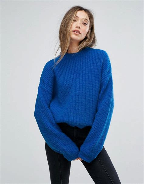 Bright Blue Sweater Women S Tera Blankenship