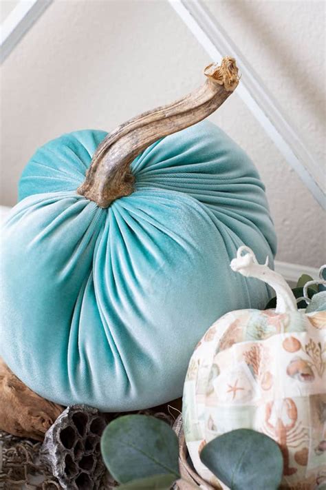 Diy Velvet Pumpkins Just Like The Pros My Wee Abode